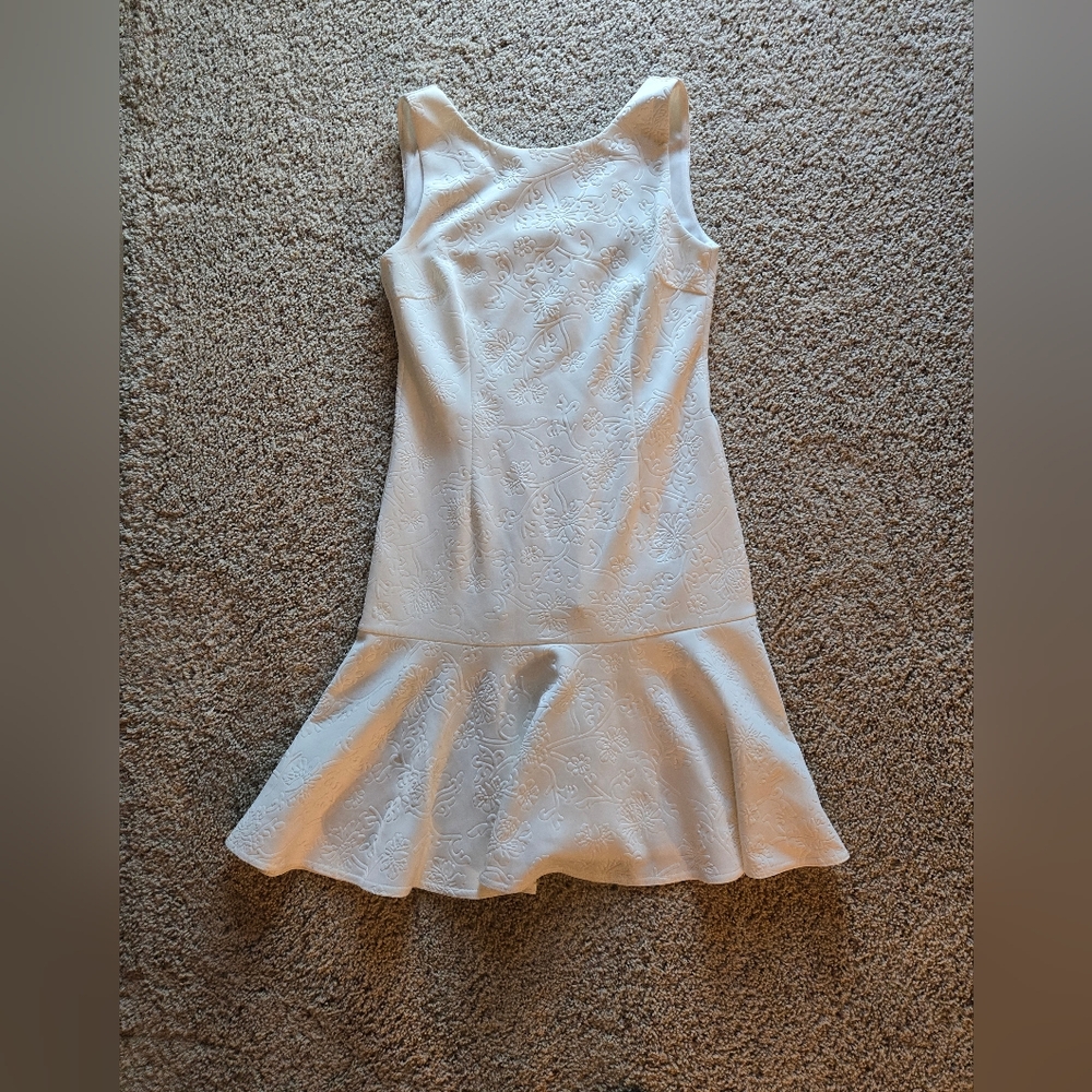 Spense white Floral print dress